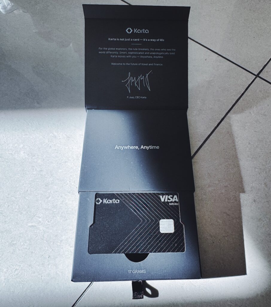 IMG_7607 開箱 Karta Visa Infinite 實體卡