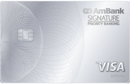 AmBank SIGNATURE Priority Banking - The Metal Visa Infinite