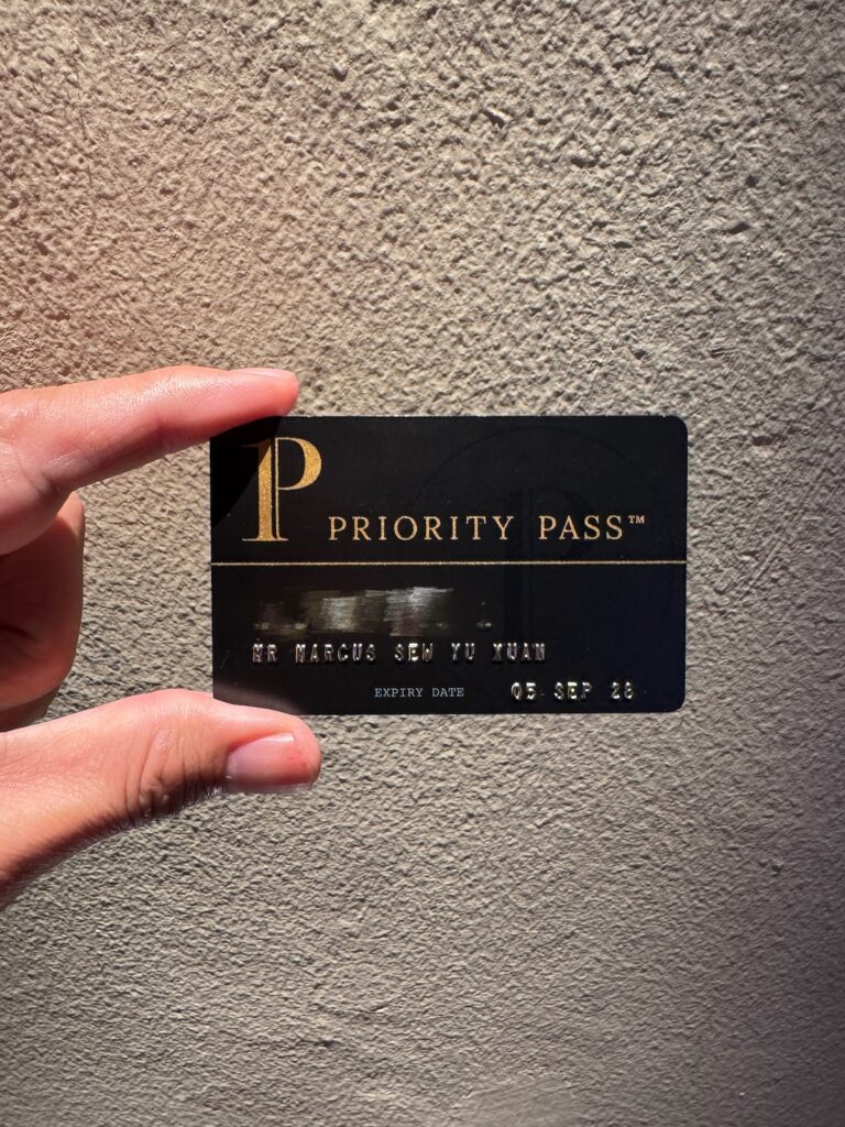 老蕭的 Priority Pass 實卡