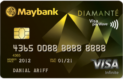 Maybank Diamanté Visa Infinite Card