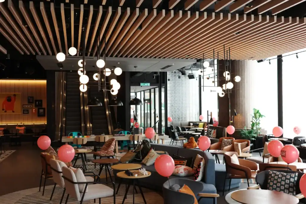 Moxy KL Chinatown 的 Lobby 大廳